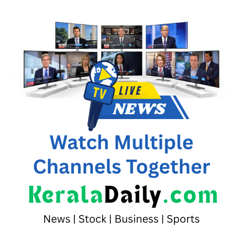 Watch multiple live news channel togetherKannur