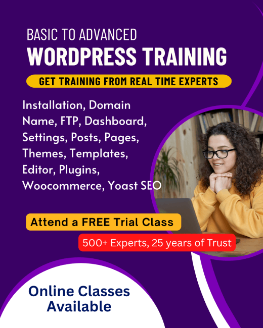 Wordpress Training in Kottayam