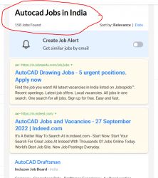 AutoCAD internship jobs in Kozhikode