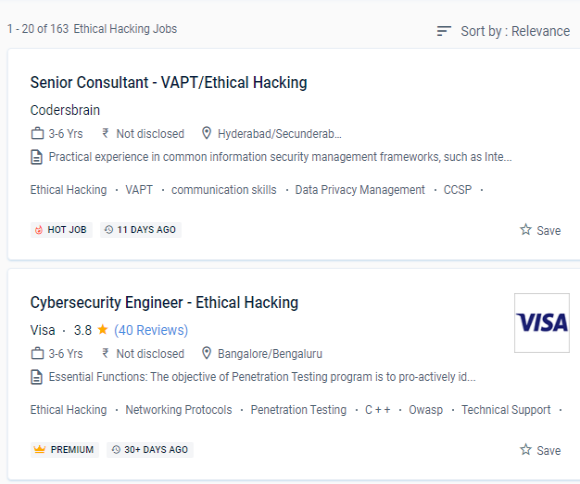 Ethical Hacking internship jobs in Kollam