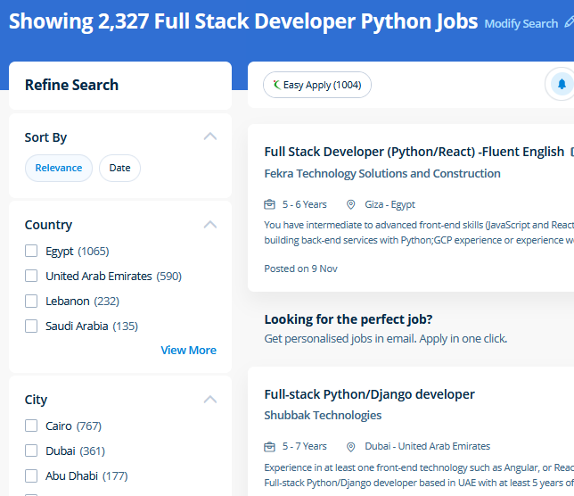Full Stack Development internship jobs in Kasaragod