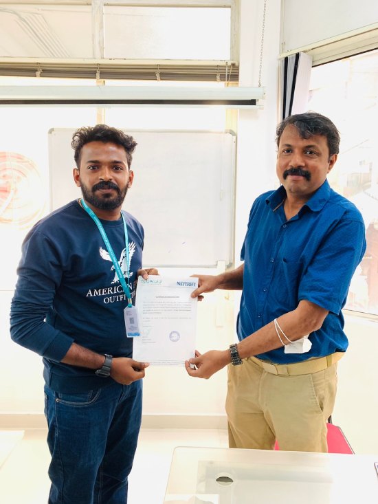 Internship/projects in alappuzha